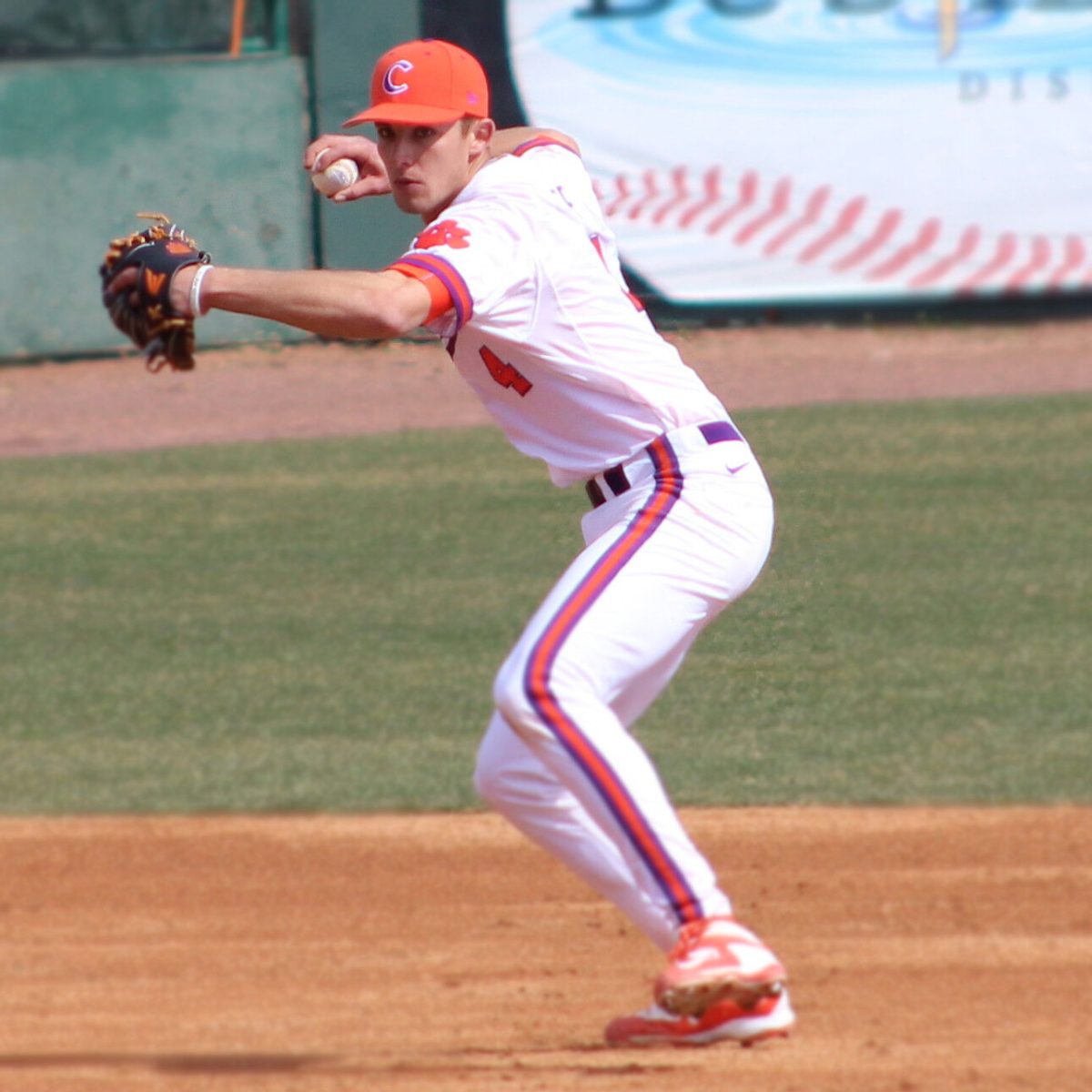 Former Clemson baseball player Eli White made his debut with the Atlanta Braves on April 9, 2023. 