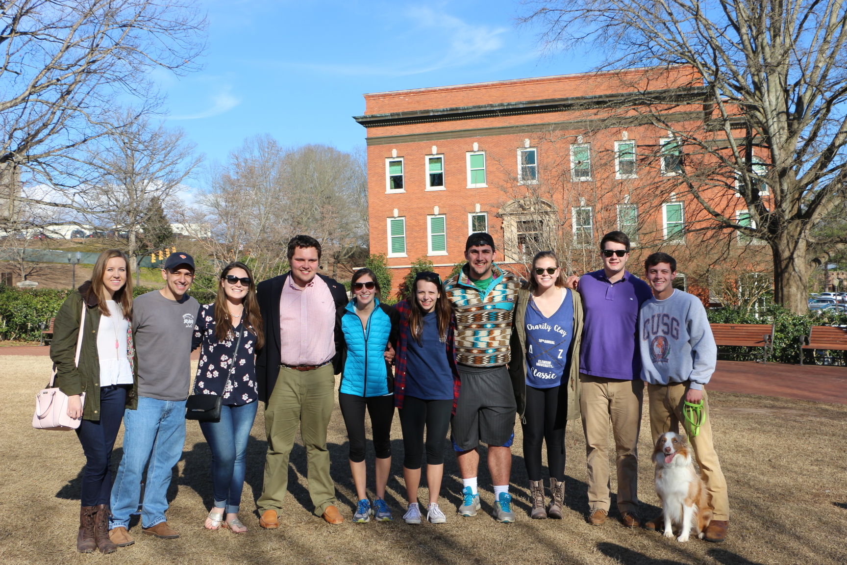 CUSG Election Results Announcement in Carillon Garden