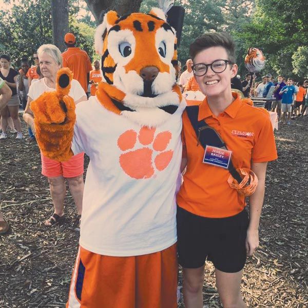 President Bailey is also an Orientation advisor, which makes her a friend of the Tiger Cub.