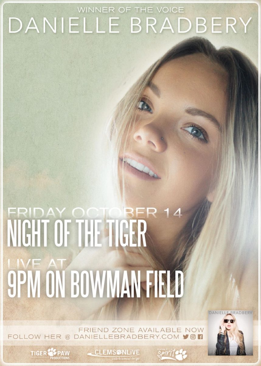 Country+musician+Danielle+Bradbery+coming+to+Clemson