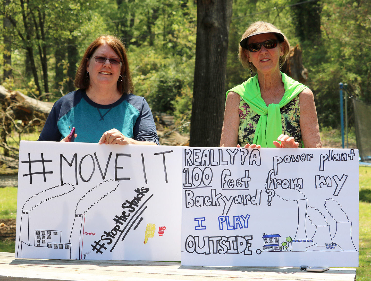 Land conservation group, Clemson residents stand against Duke Energy plant
