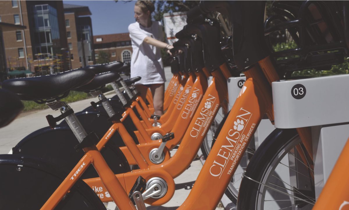 The+Bike+Share+program%2C+introduced+last+spring%2C+is+one+of+the+latest+alternative+transportation+services+introduced+to+campus.