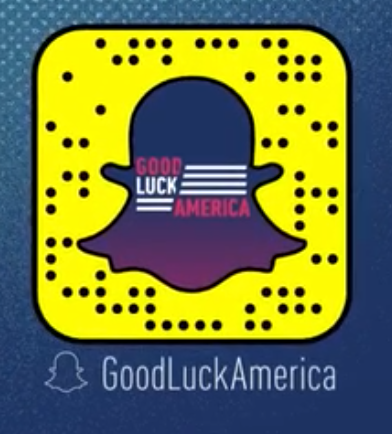 "Good Luck America," Snapchat's first original show, visited South Carolina for its latest episode. You can watch it by scanning the above Snapcode.