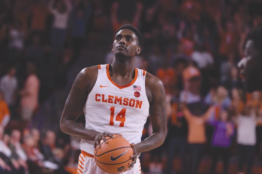Elijah+Thomas+%2814%29+was+the+anchor+of+the+Clemson+defense+that+helped+the+Tigers+overachieve+and+make+it+to+the+Sweet+Sixteen+this+season.%26%23160%3B
