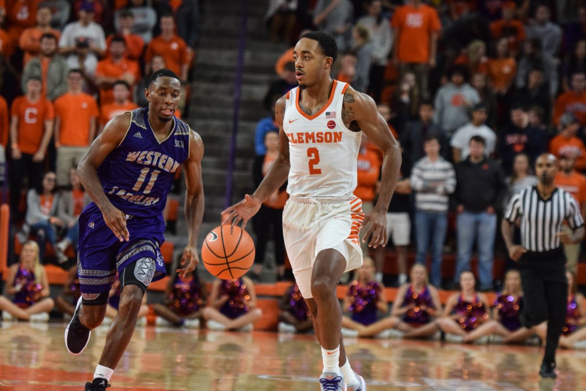 Marcquiese Reed (2) was the leading scorer of the Clemson basketball team last year and was an integral part of the teams success