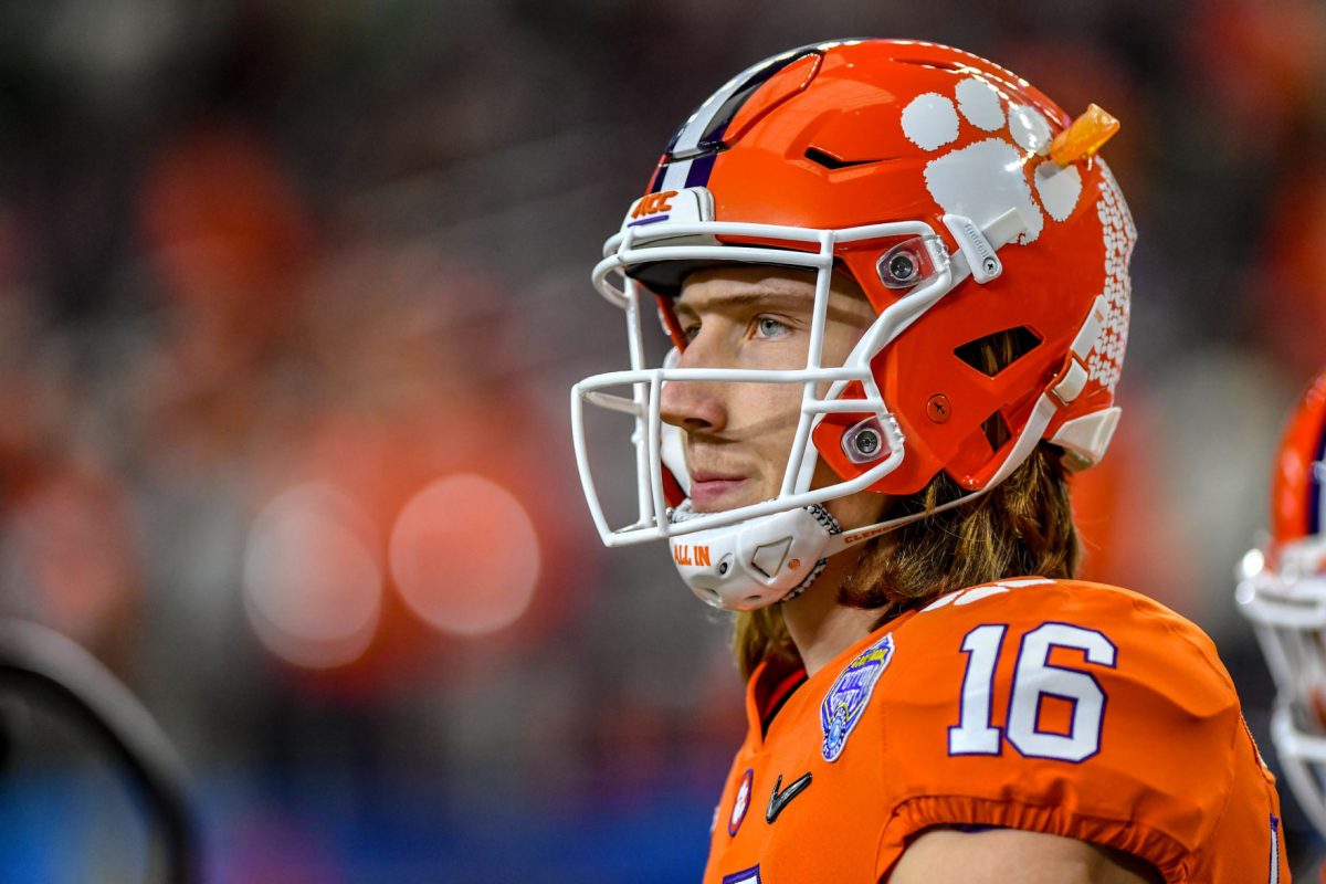 Trevor Lawrence (16) will start for the Clemson Tigers at quarterback against Alabama in the National Championship. Lawrence has had the most spectacular season of any freshman quarterback in Clemson history and one of the most historic freshman quarterback seasons ever.