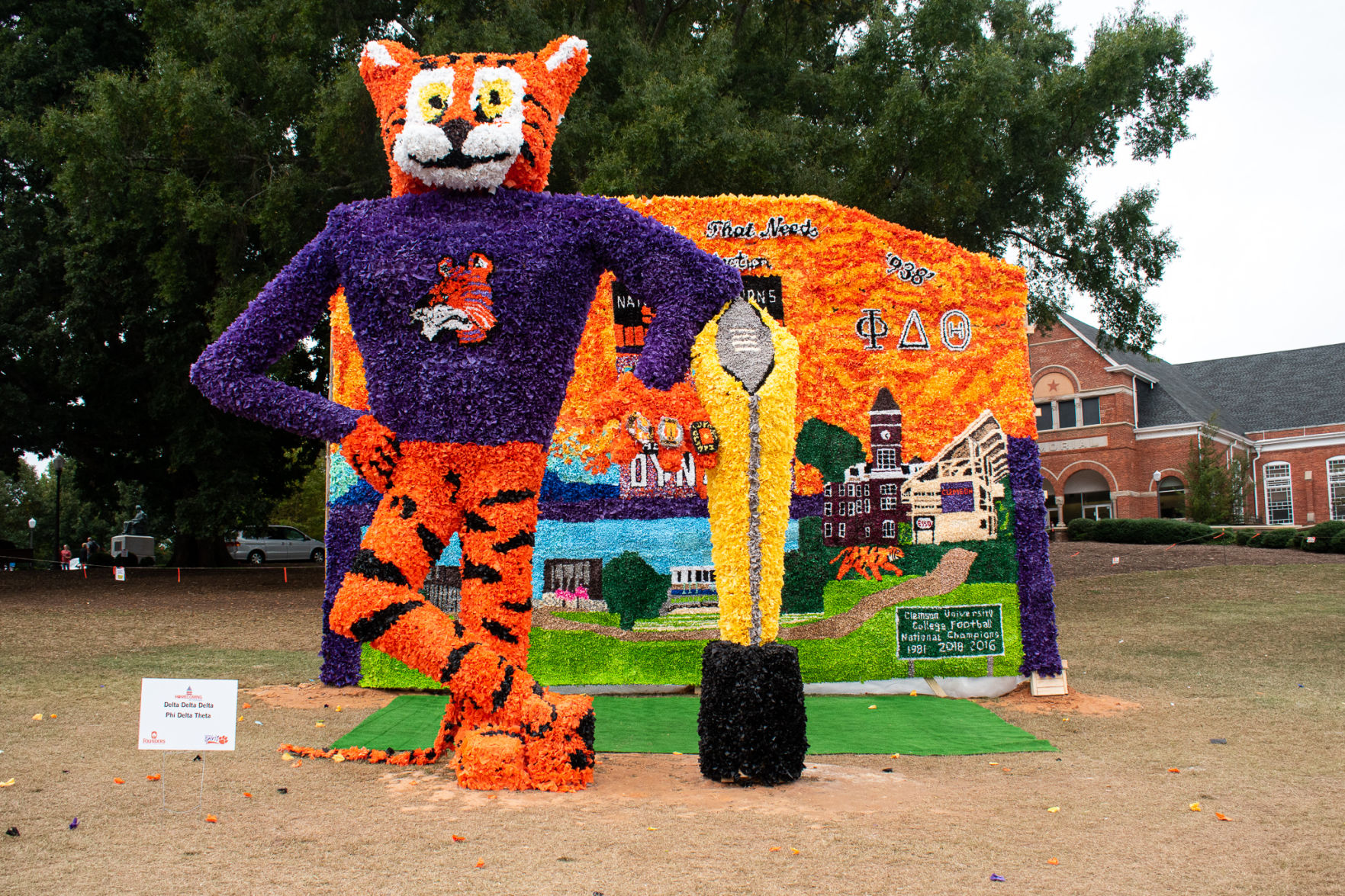 A look at Clemson's 2019 homecoming floats