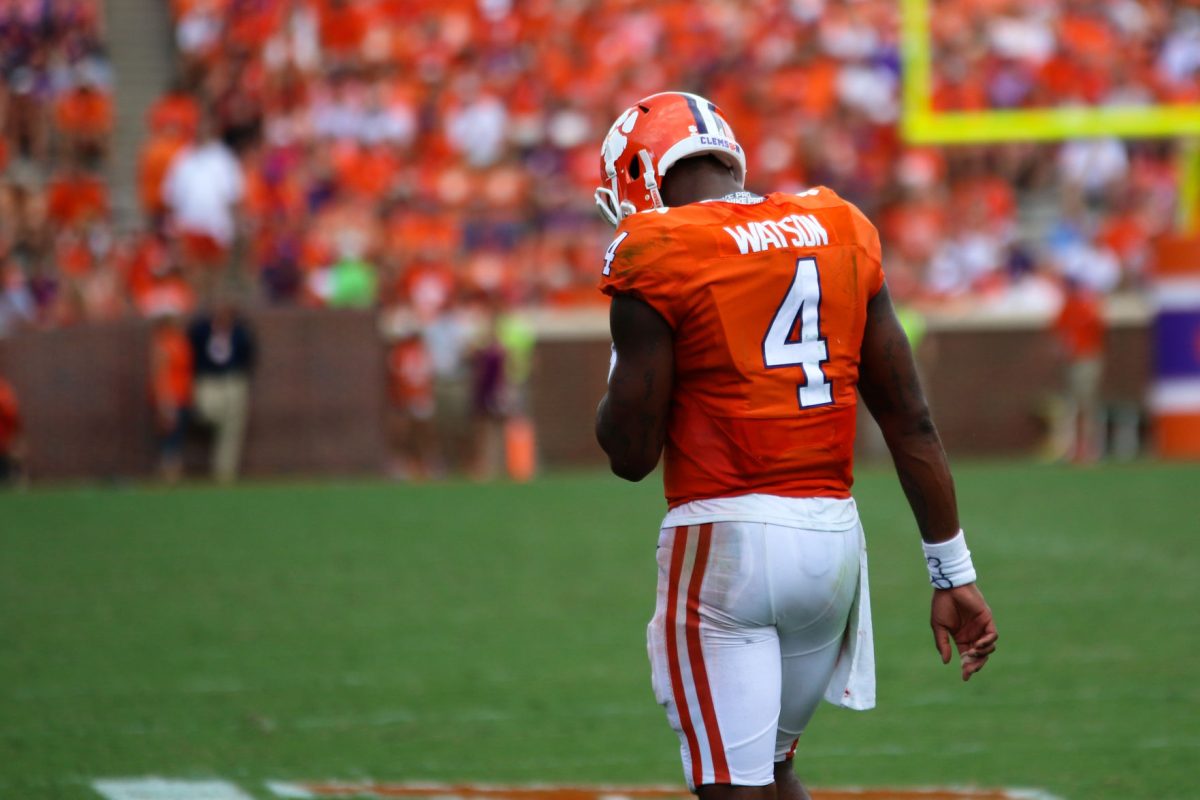 Former Clemson quarterback Deshaun Watson (4) led Clemson to a National Championship in 2016.&#160;