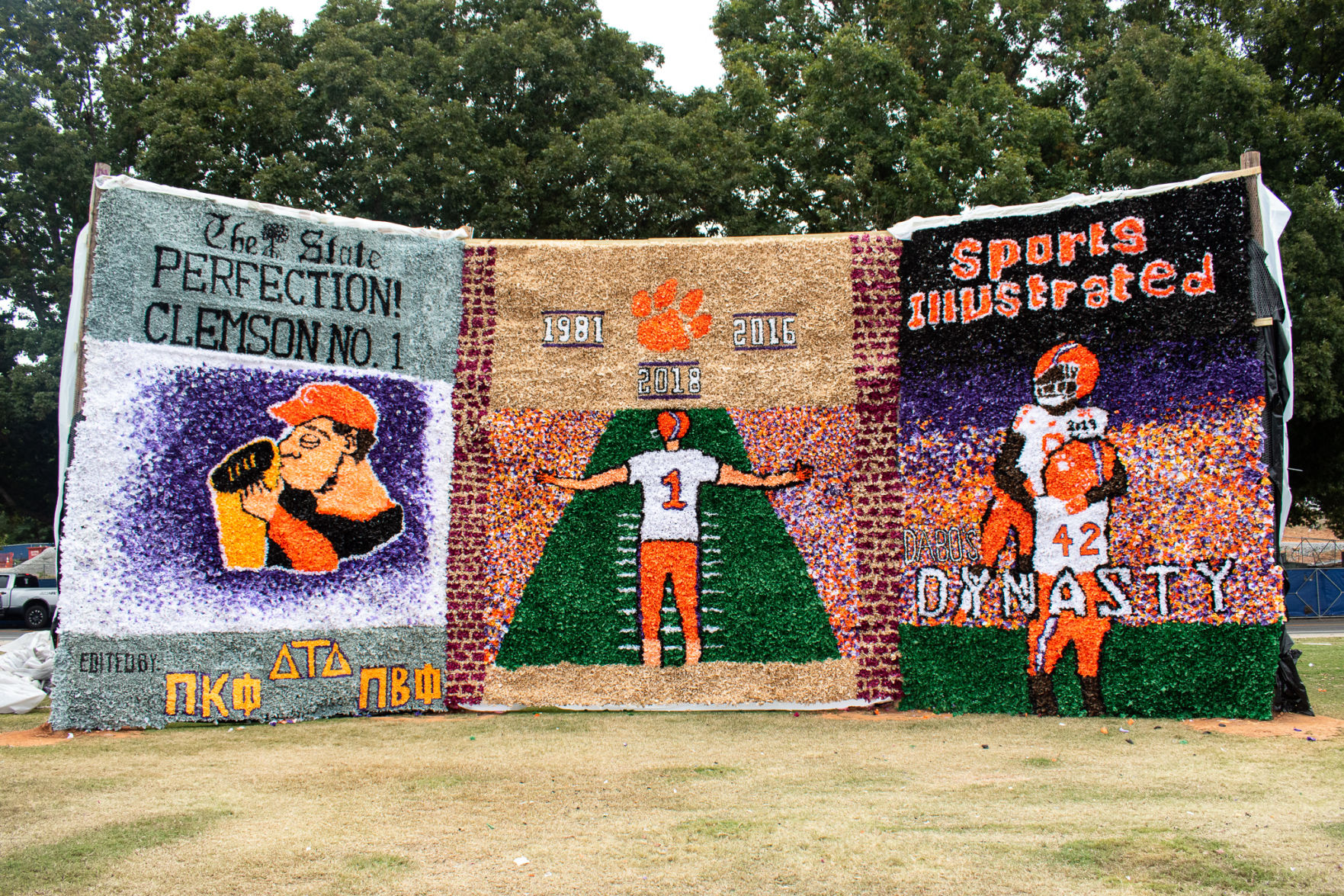 A look at Clemson's 2019 homecoming floats