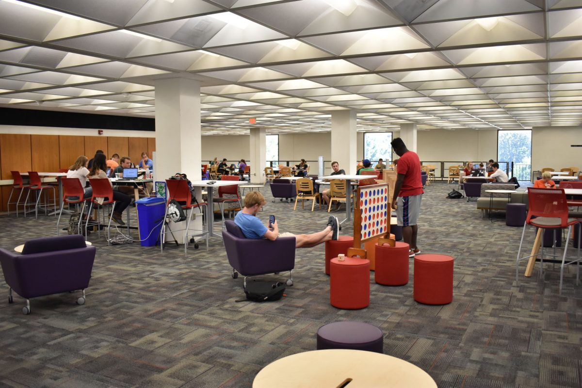 The sixth floor of Cooper Library was recently renovated to provide more study space for students.