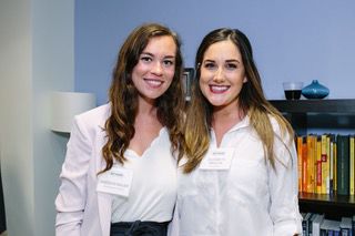 Maddy Bauer, left, and Elizabeth Nealon of Clemson Date Lab.