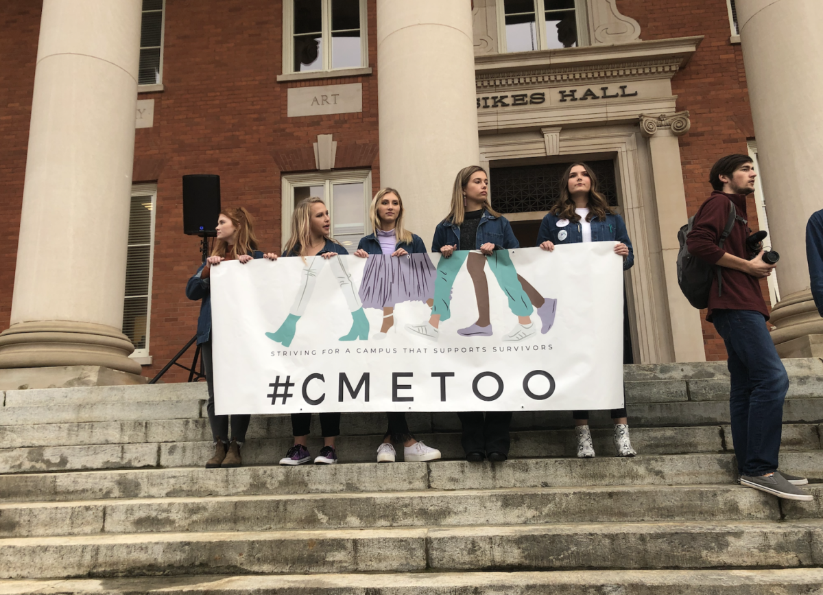 CMeToo members at the Women&#8217;s March Against Violence on Nov. 15, 2019.