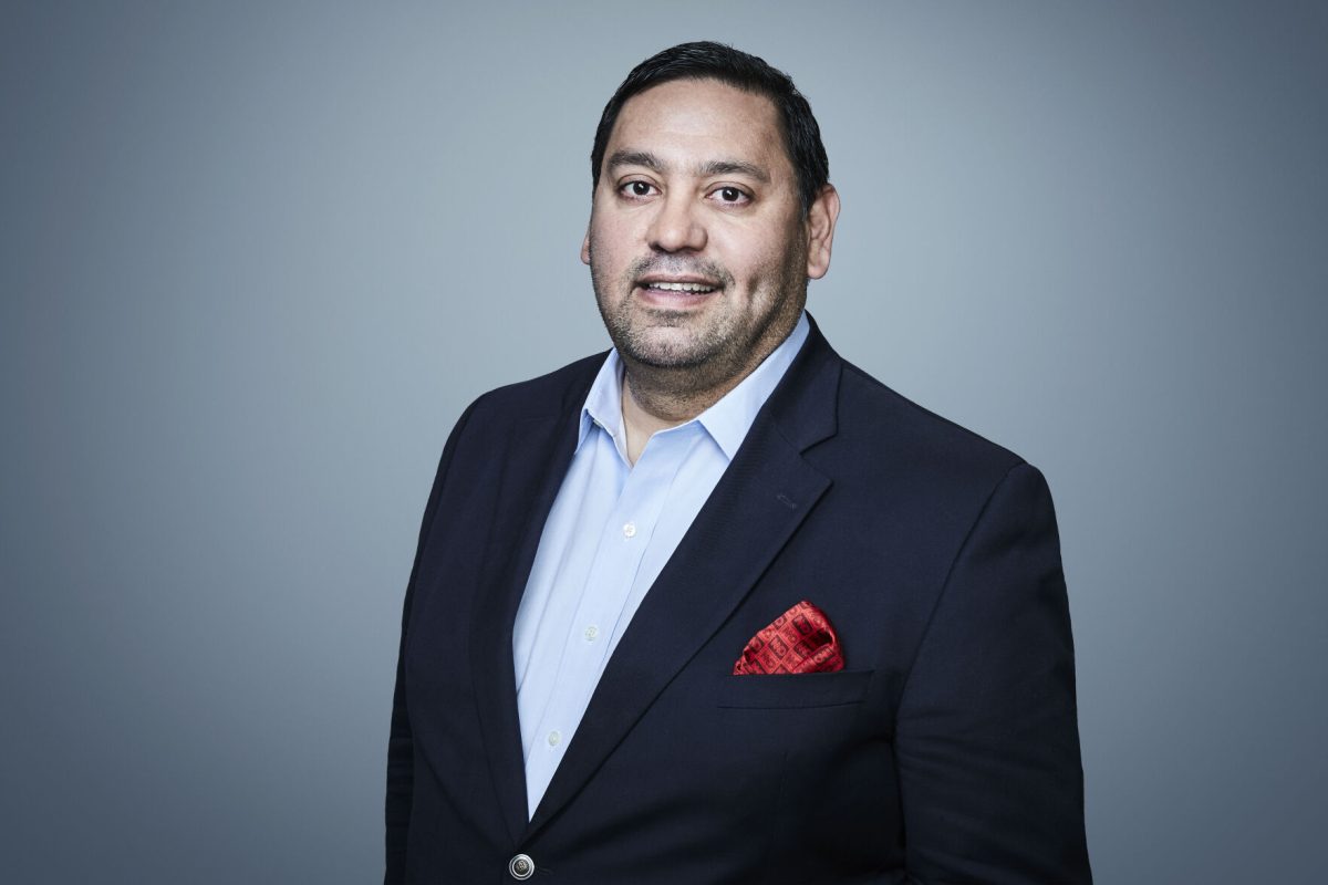 Ramon Escobar speaks during the Gantt Multicultural Center&#8217;s Hispanic and Latinx Heritage Month Celebration about the prevalence of diversity today.&#160;