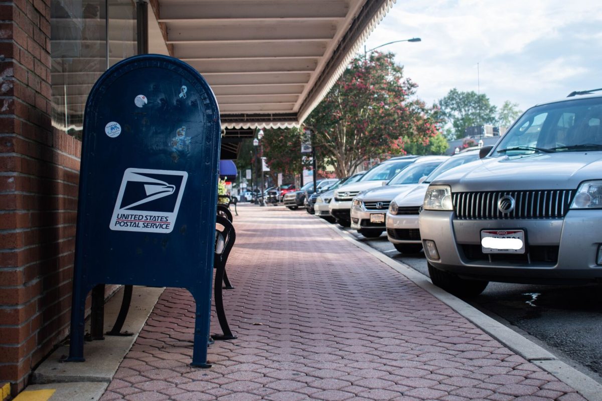 United States Postal Service drop boxes, like this one found on College Ave. in Clemson, can be used to mail in one's absentee ballot.