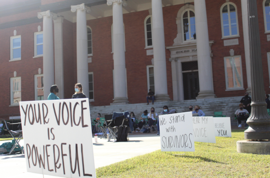 Though the survivor sit-in concluded on Friday, Oct. 30, Clemson Students for Survivors continues to push for improved resources for survivors at Clemson University.