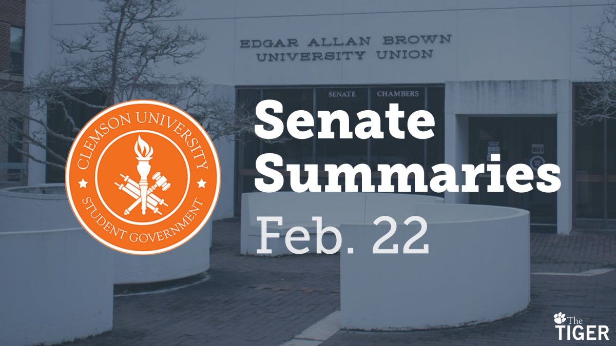 Senate Summaries Feb. 22