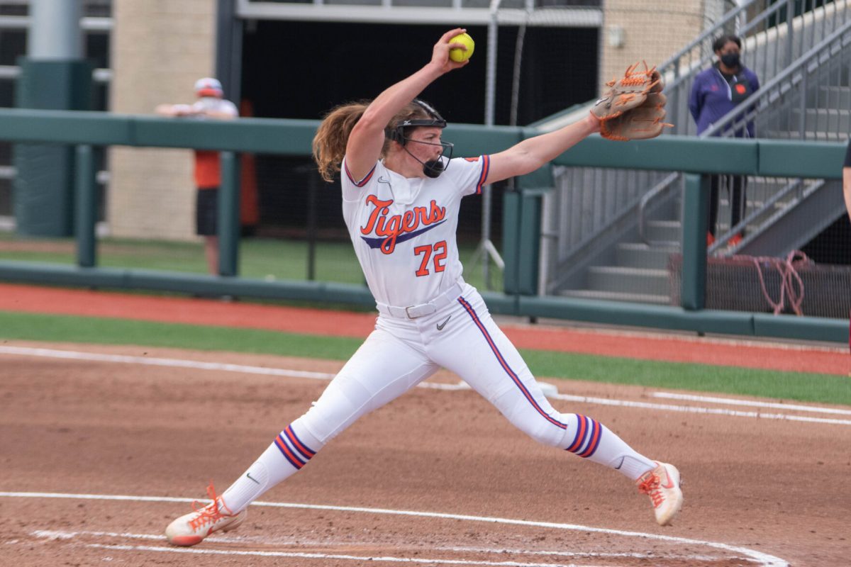 Valerie Cagle struck out four batter in her five inning, complete game, victory.