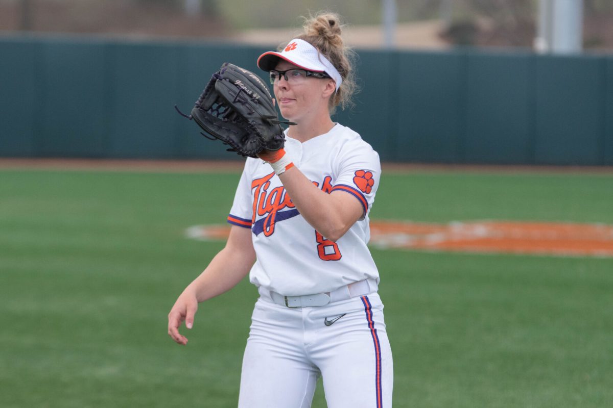 After missing the shortened 2020 season due to injury, Ansley Gilstrap is making an impact in her first season playing for the Tigers. She has a .321 batting average and plays shortstop for the Tigers.