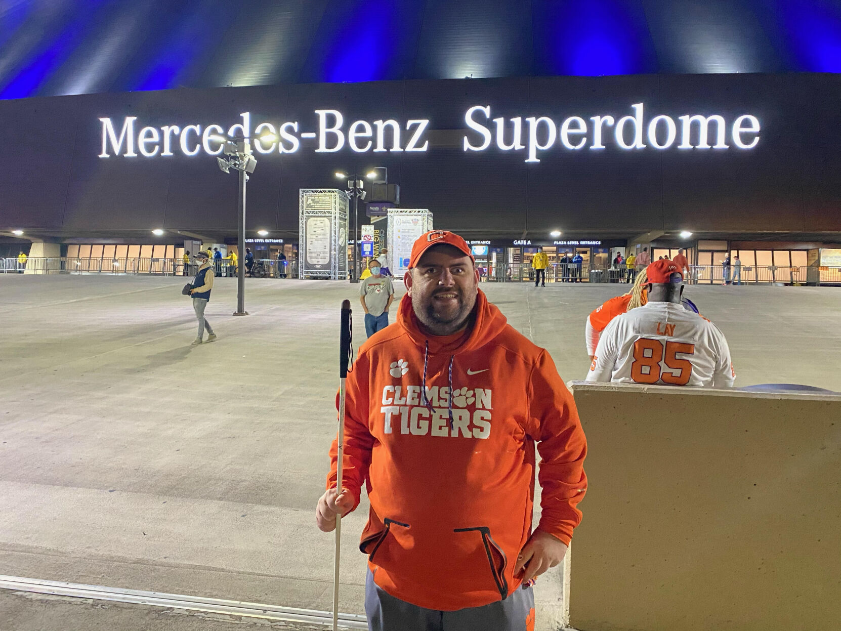 Clemson’s “Number One Fan” closes in on his 200th consecutive game