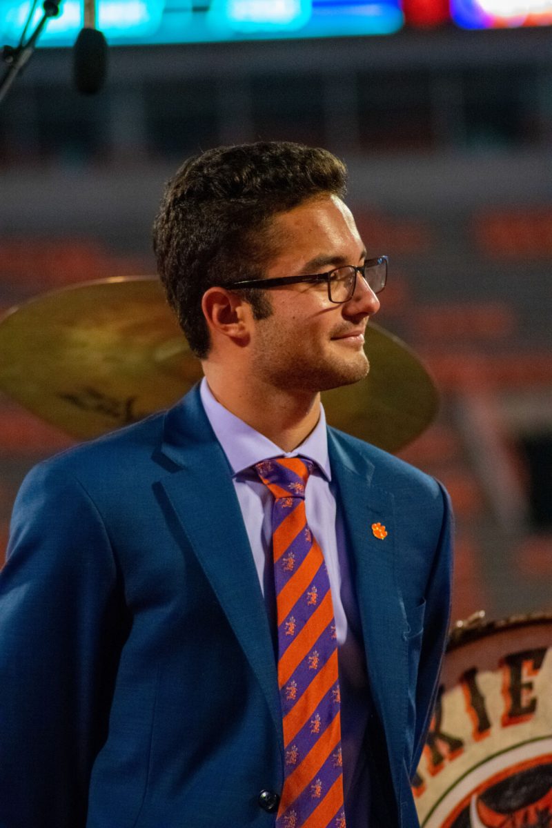 Tommy Stuppi is a member of Blue Key, a premier honor society at Clemson.