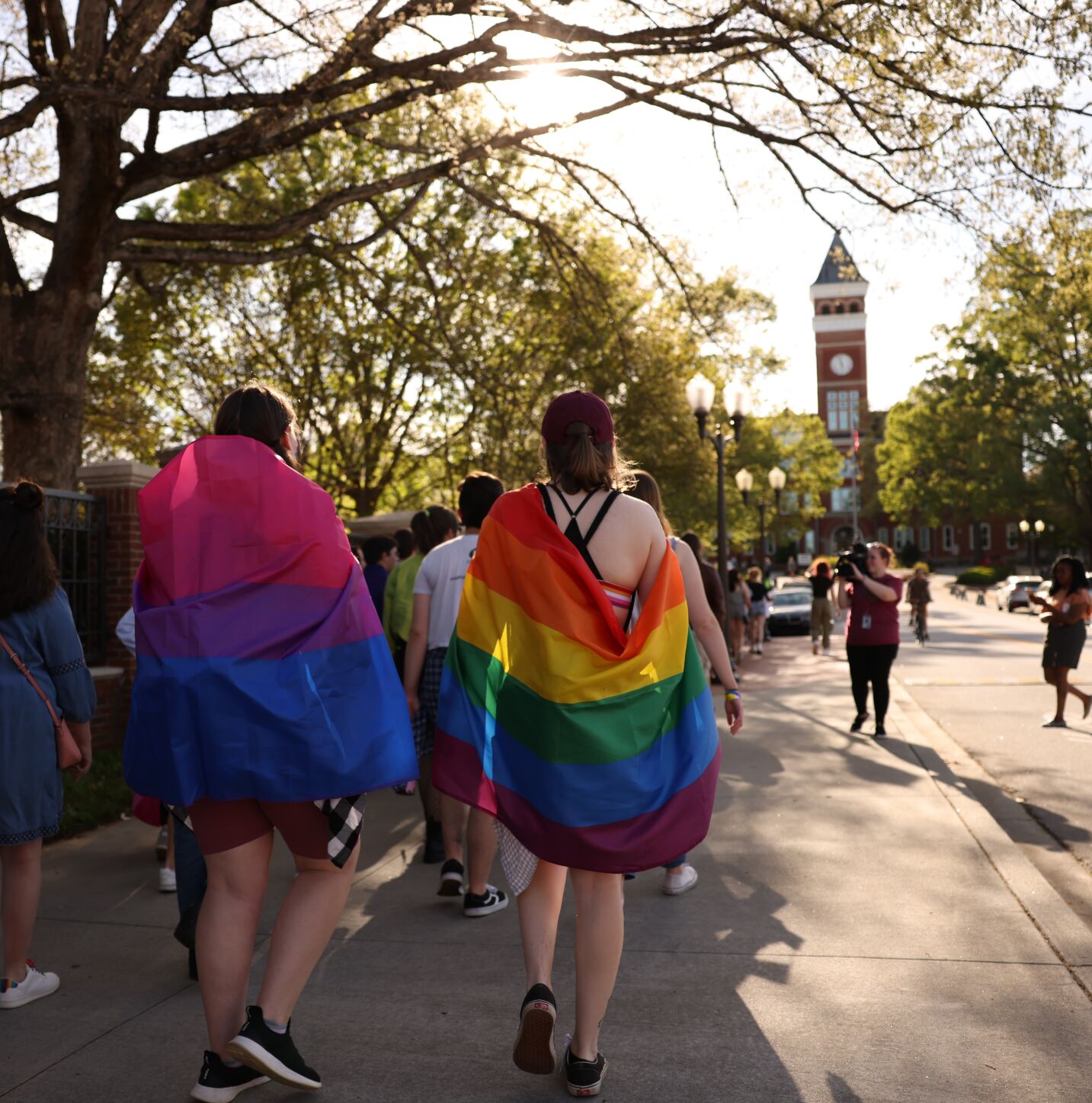 Visibility and awareness: 'Take Back Pride' marches through campus