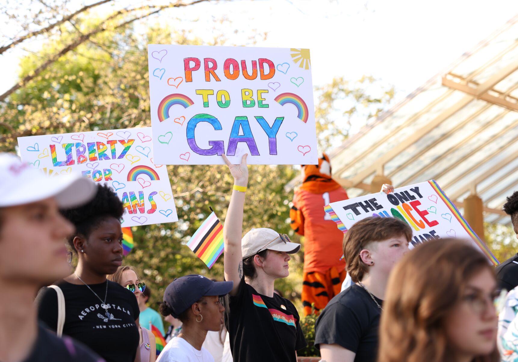 Visibility and awareness: 'Take Back Pride' marches through campus