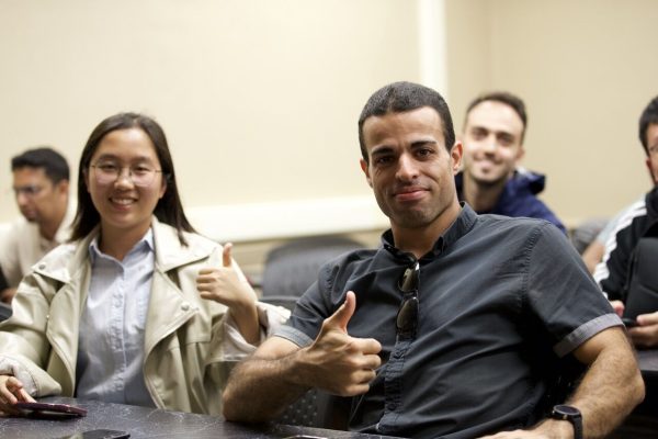 Members of English Connection showing off their style.