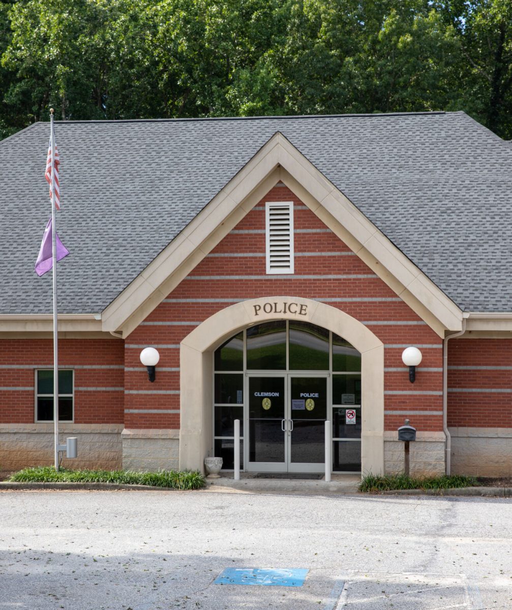 The exterior of the City of Clemson Police Department.