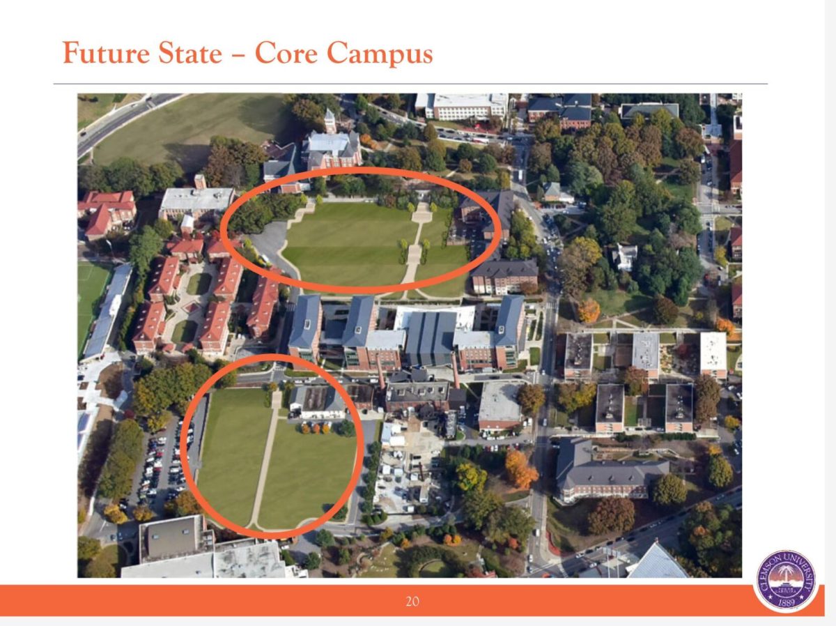 The+potential+above-campus+view+would+have+a+large+green+space+replacing+the+Student+Union+and+Johnstone+Hall.