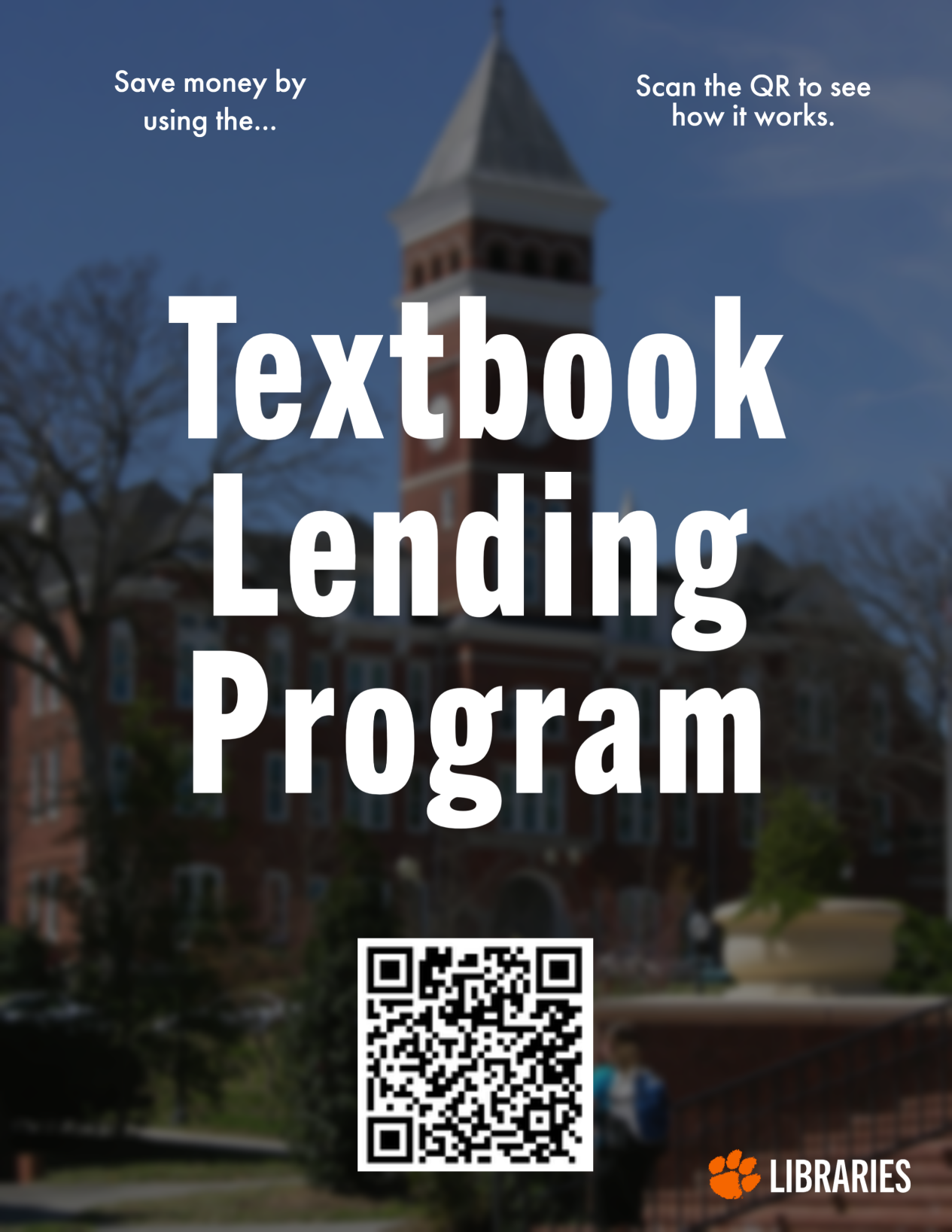 Clemson Libraries' textbook lending program