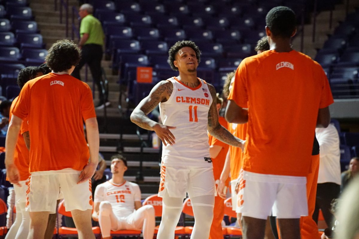 Clemson+guard+Brevin+Galloway+hears+his+name+called+as+a+starter.%26%23160%3B
