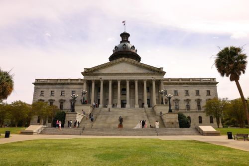 A photo of the state capital.