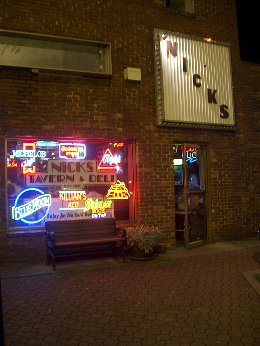 A bar in downtown Clemson