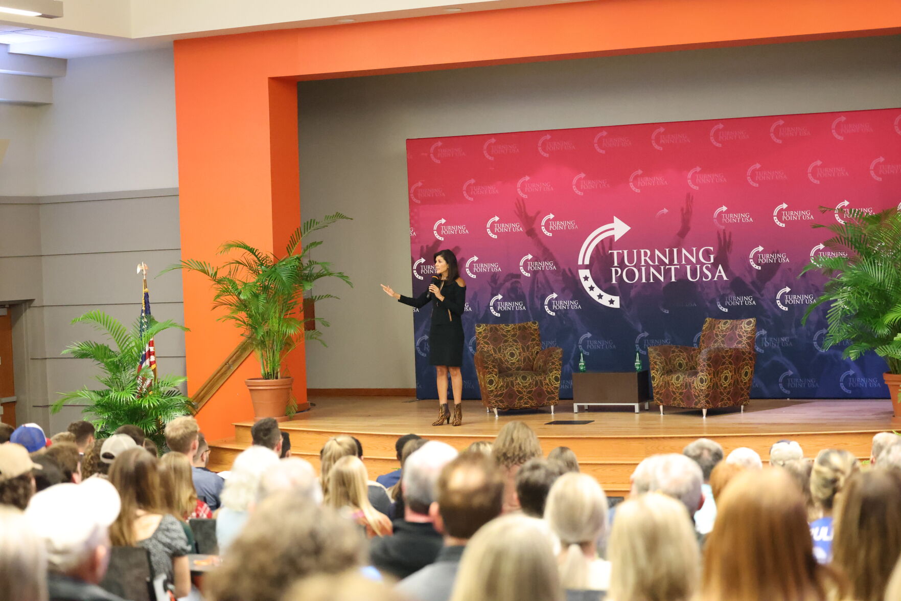 Nikki Haley offers vision for Republican Party, teases presidential bid at campus event
