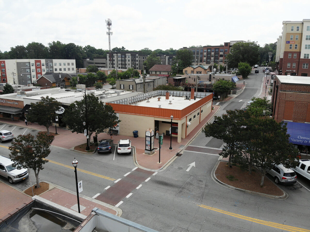A new downtown redevelopment project is taking place on College Ave.