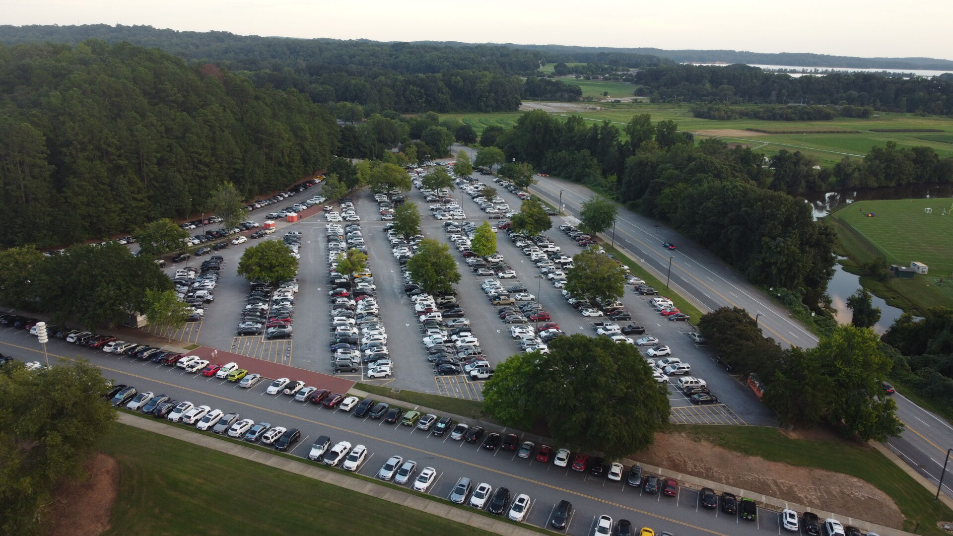 Clemson considers building two parking garages, paving Kite Hill