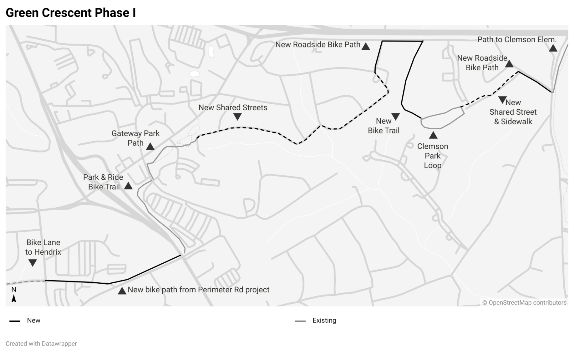 City moves forward with Green Crescent Phase I