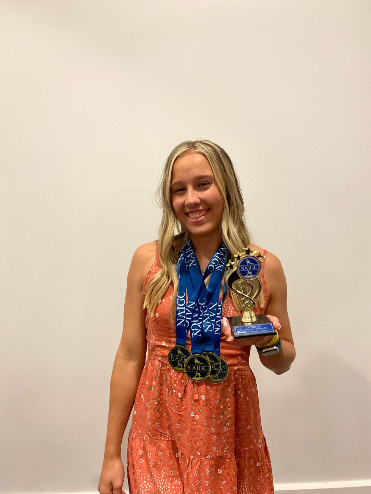 All-around champion Jenna Grossman speaks on staying motivated through success