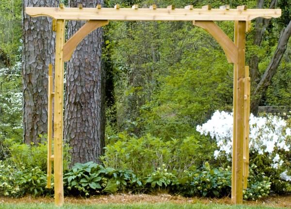 How to Build a Wooden Trellis for Your Garden