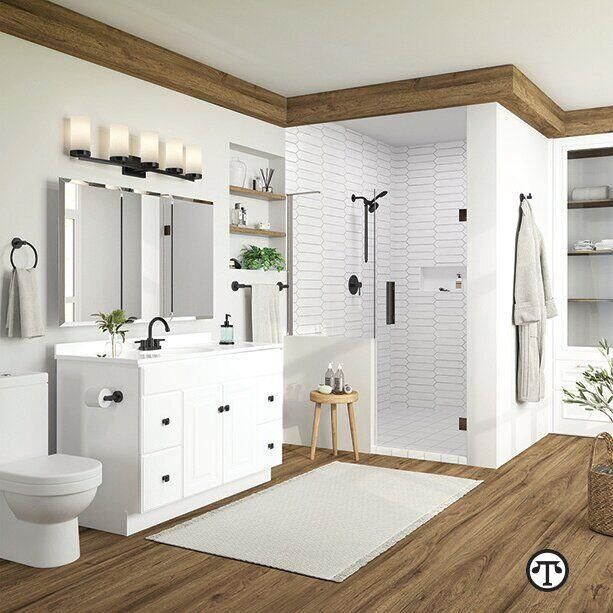 <span><strong>Adding a medicine cabinet and more mirrors to your bathroom are just two of the many ways you can easily and inexpensively enhance your house</strong>.</span>