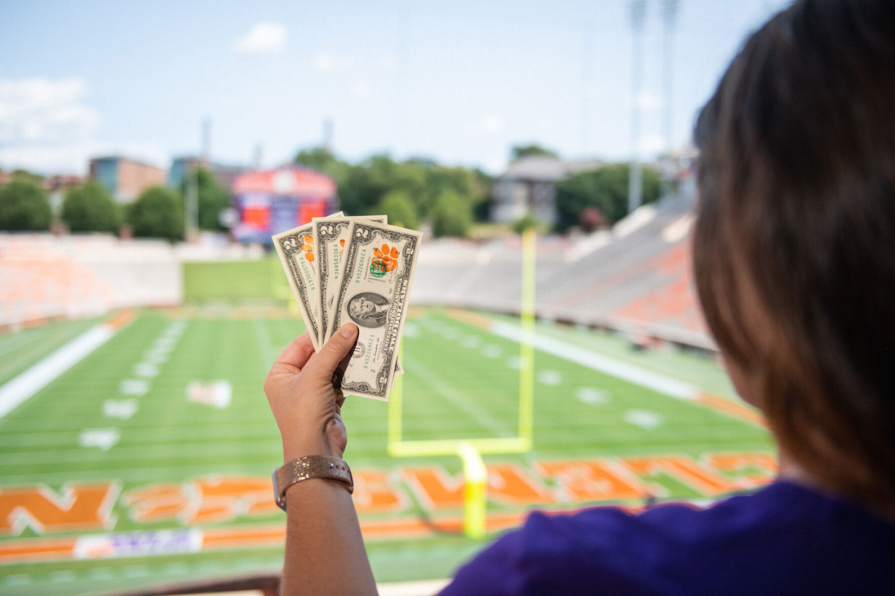 Memphis Tigers Mascot Cheerleader Perform During Editorial Stock Photo -  Stock Image