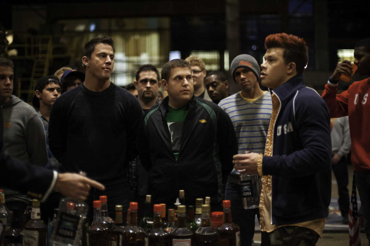 Movies, like 22 Jump Street, portray college in an unrealistic manner, leading to harmful stereotypes.