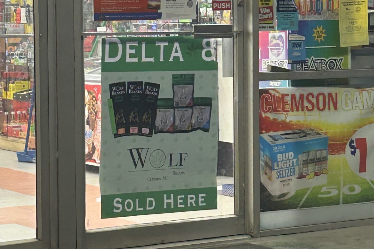 Delta-8 products are sold at Clemsons popular convenience store, Fast Point.