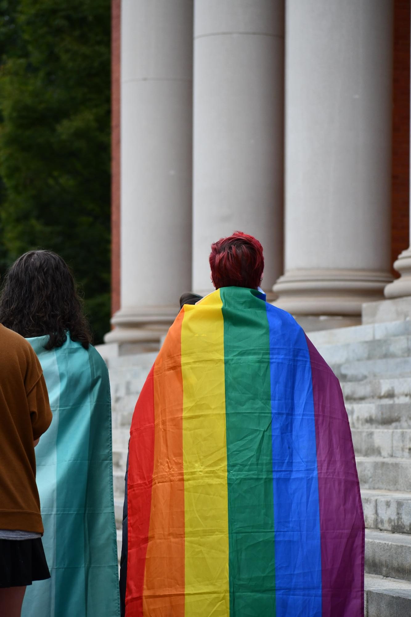 Clemson students hold Take Back Pride march after tampons removed from men's bathrooms