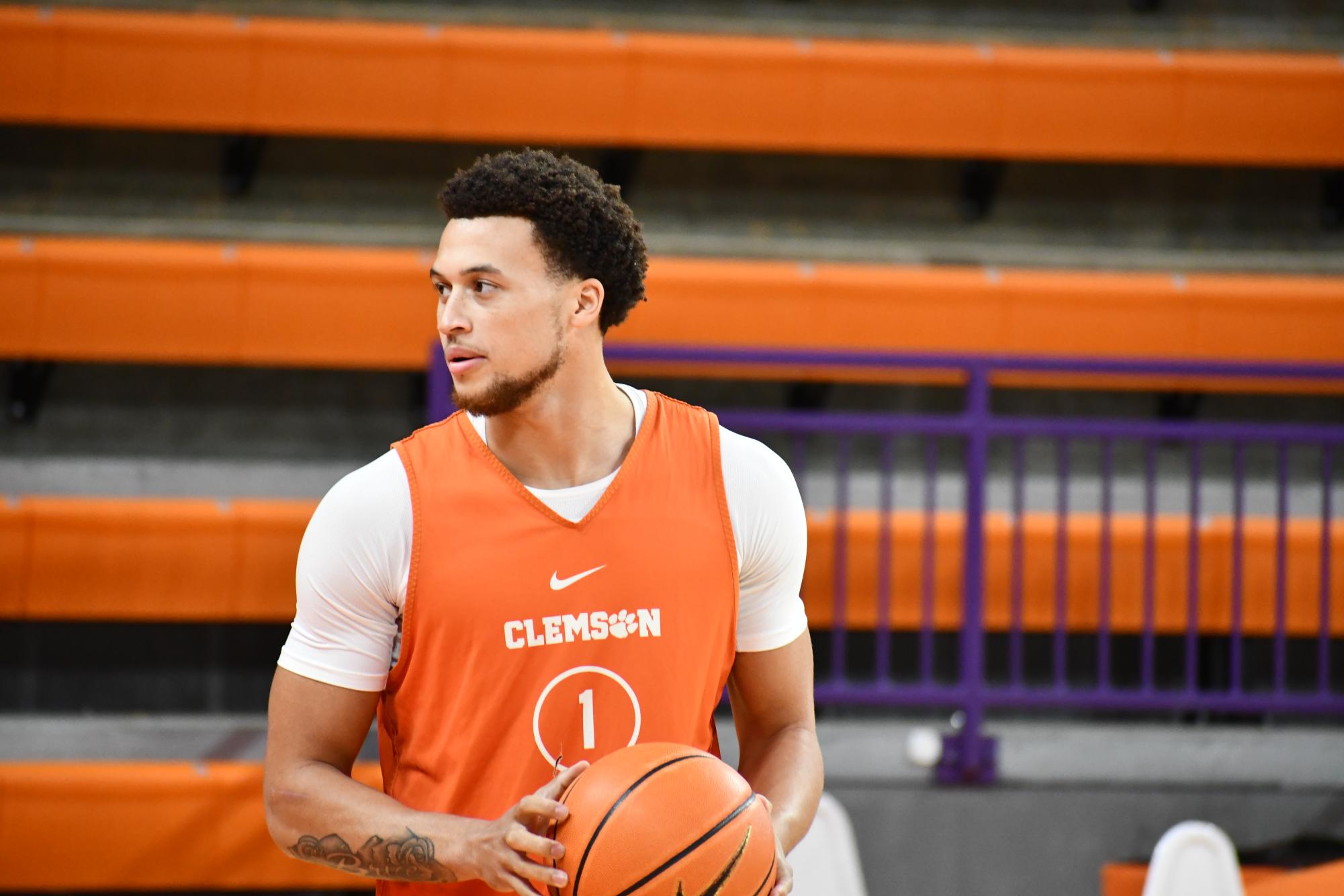 Gallery: Clemson basketball holds open practice