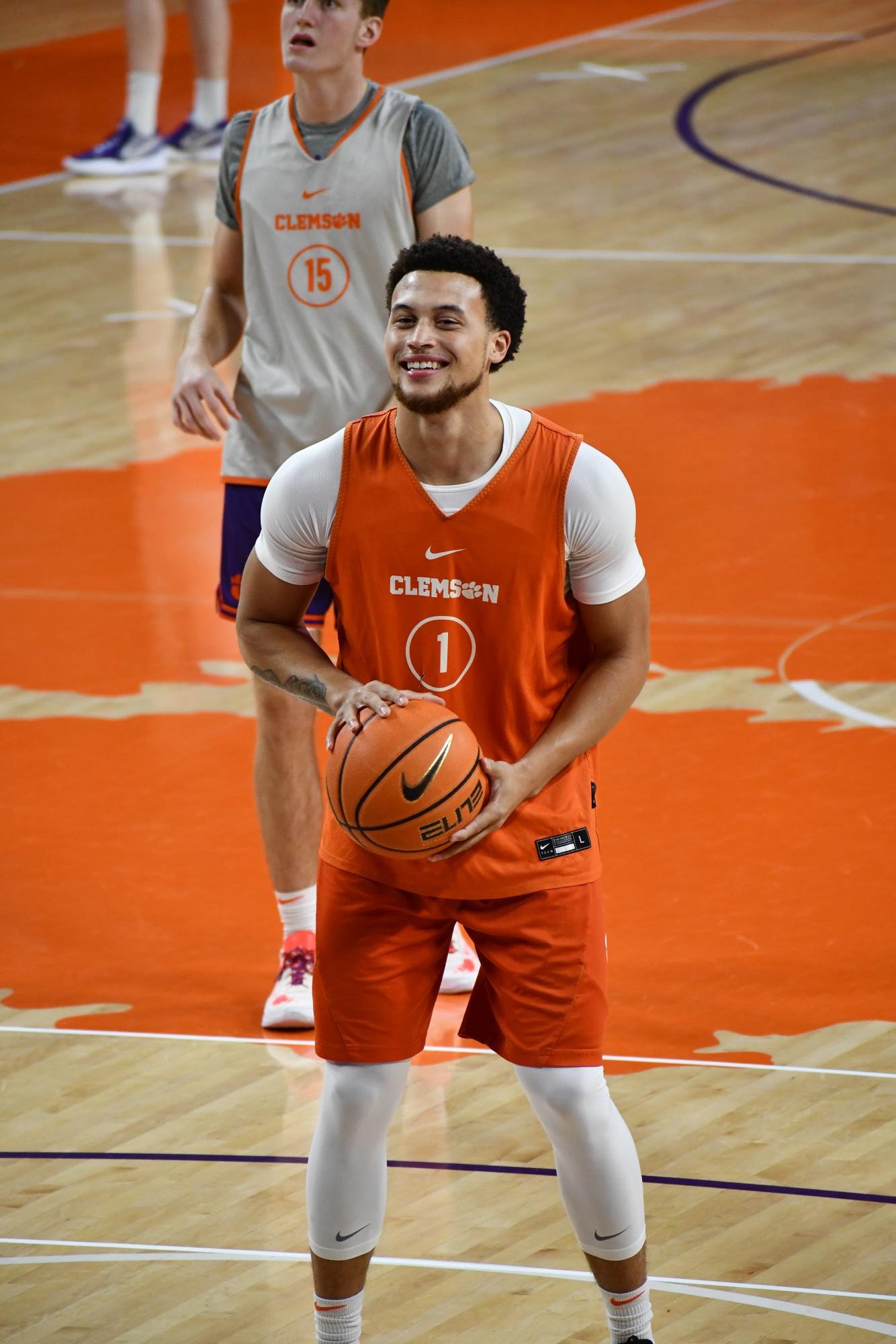Gallery: Clemson basketball holds open practice