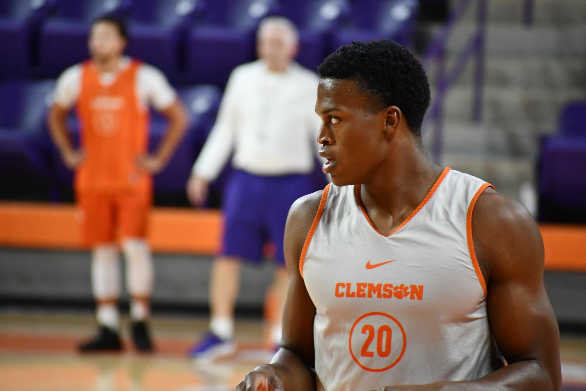 Gallery: Clemson basketball holds open practice