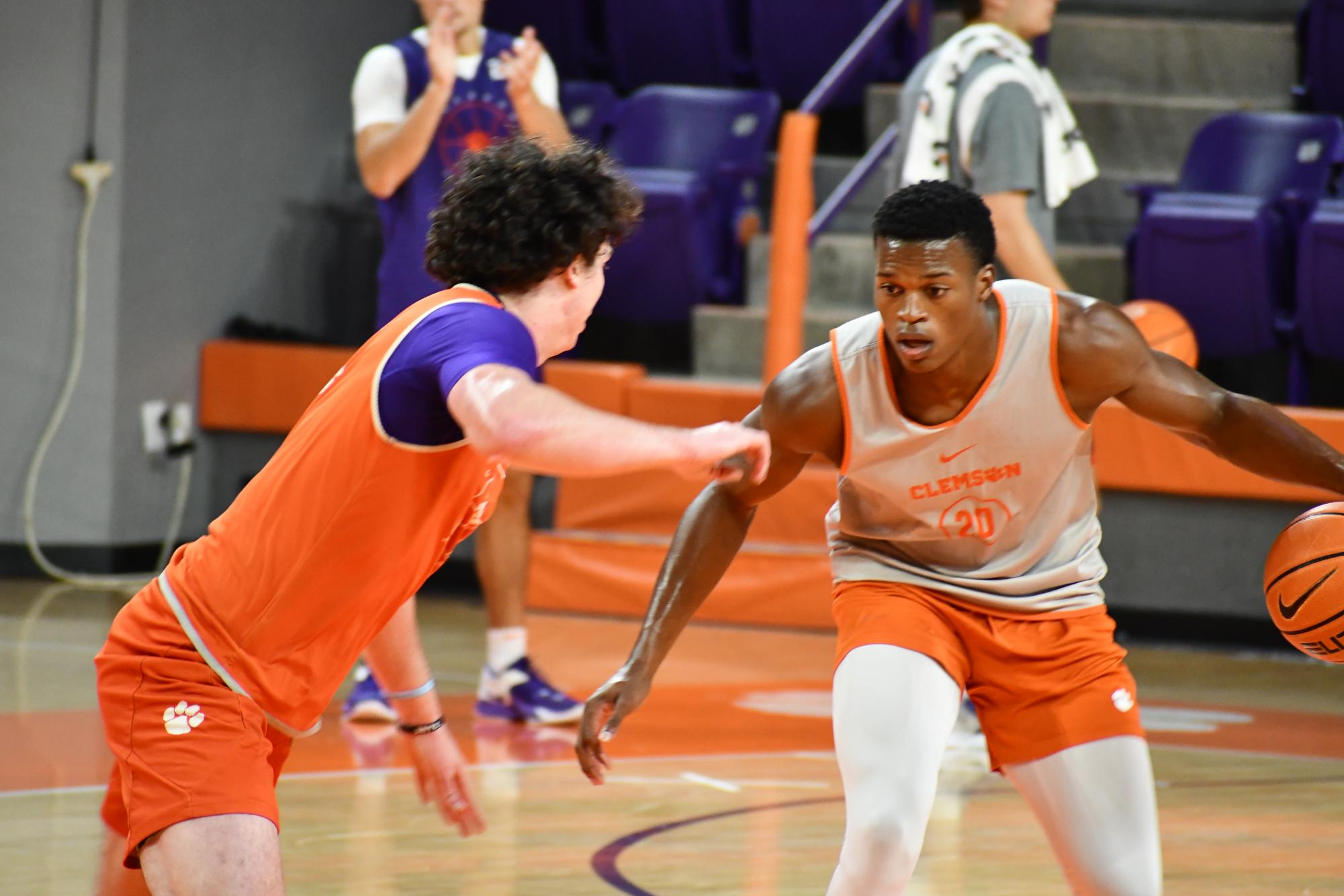 Gallery: Clemson basketball holds open practice