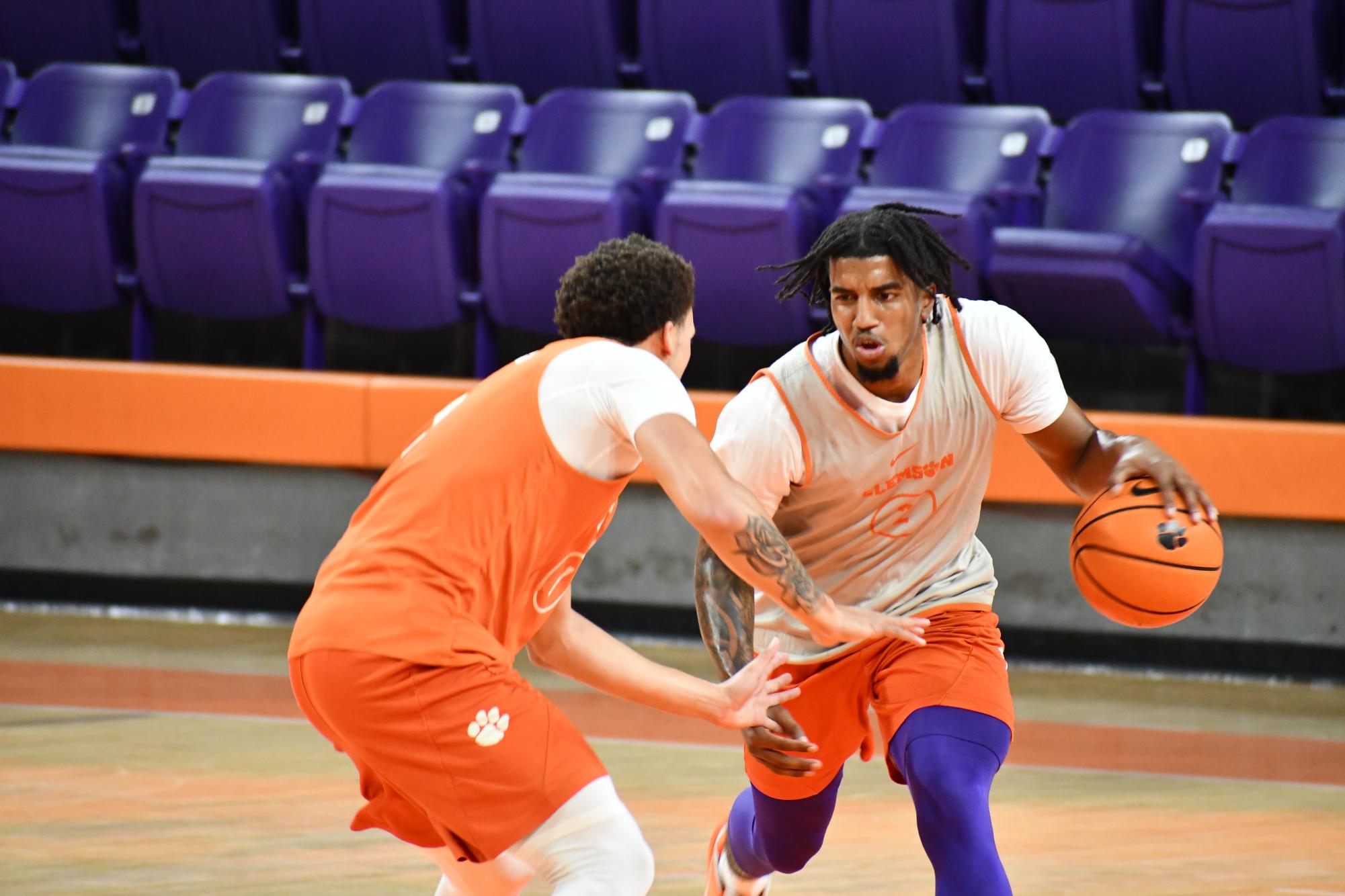Gallery: Clemson basketball holds open practice