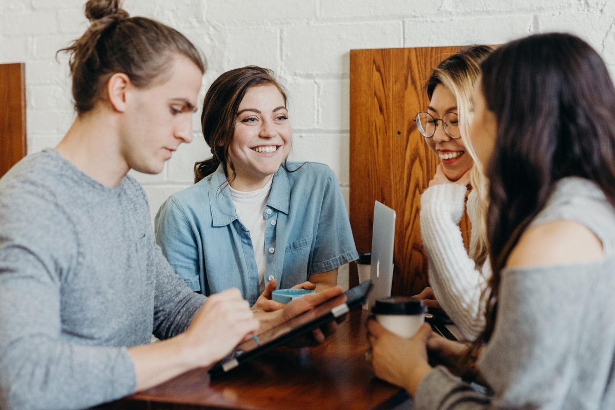 Engaging in small talk is a great way to gain comfortability with speaking to others in stressful situations, and can often lead to meaningful connections.
